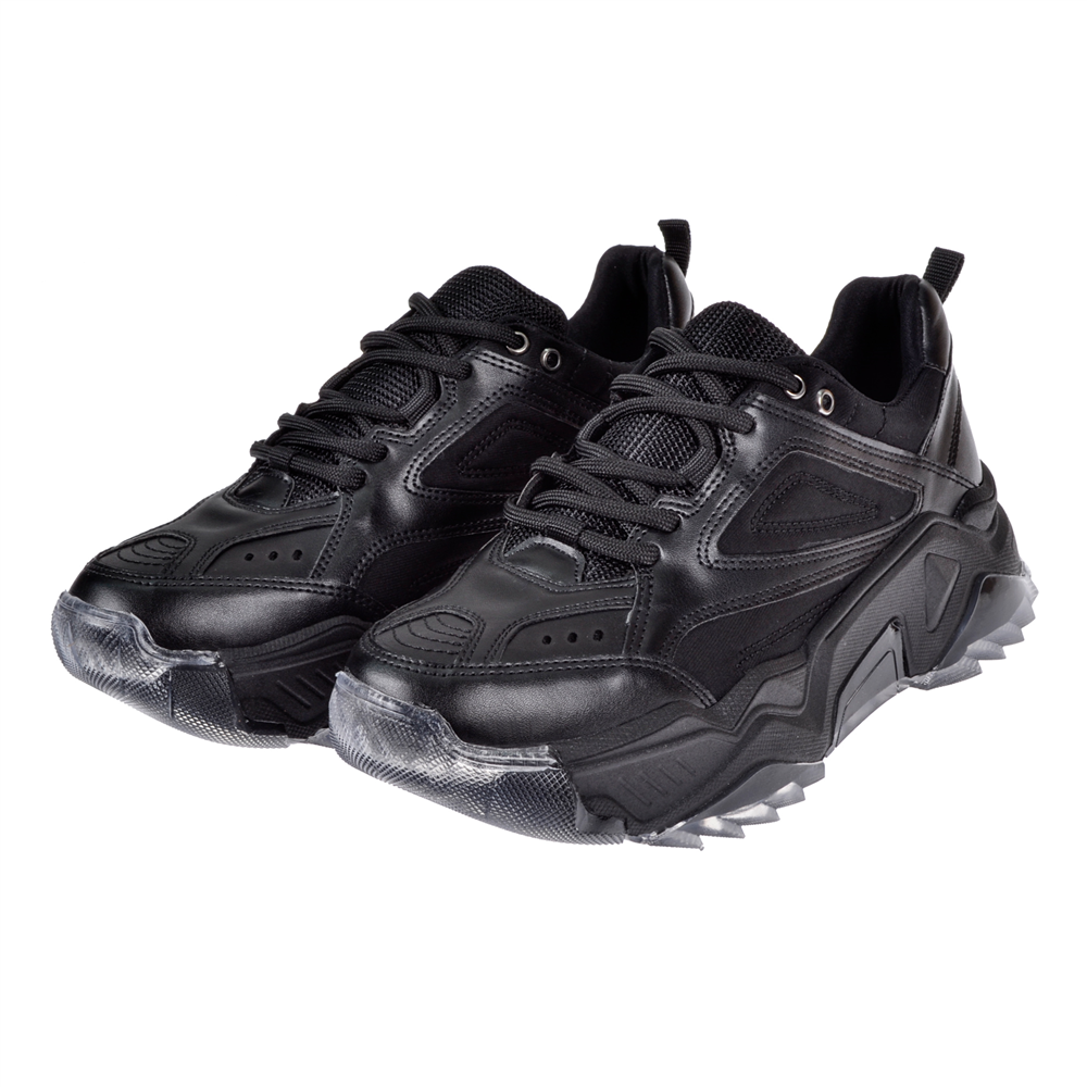 Sms Kadın Spor Ayakkabı Sneaker SMS-65118 SİYAH