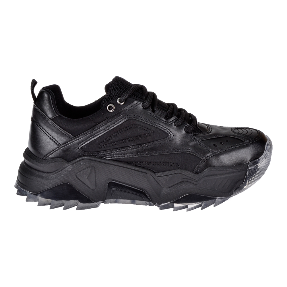 Sms Kadın Spor Ayakkabı Sneaker SMS-65118 SİYAH