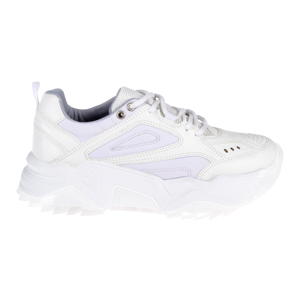 Sms Kadın Spor Ayakkabı Sneaker SMS-65118 BEYAZ