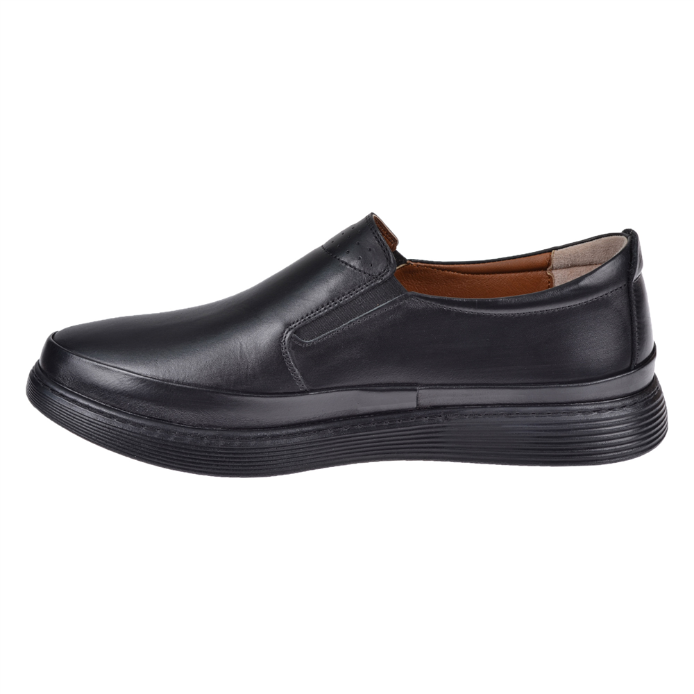 Tardelli Hakiki Deri Comfort Battal Boy Erkek Ayakkabı TRD-4394 SİYAH