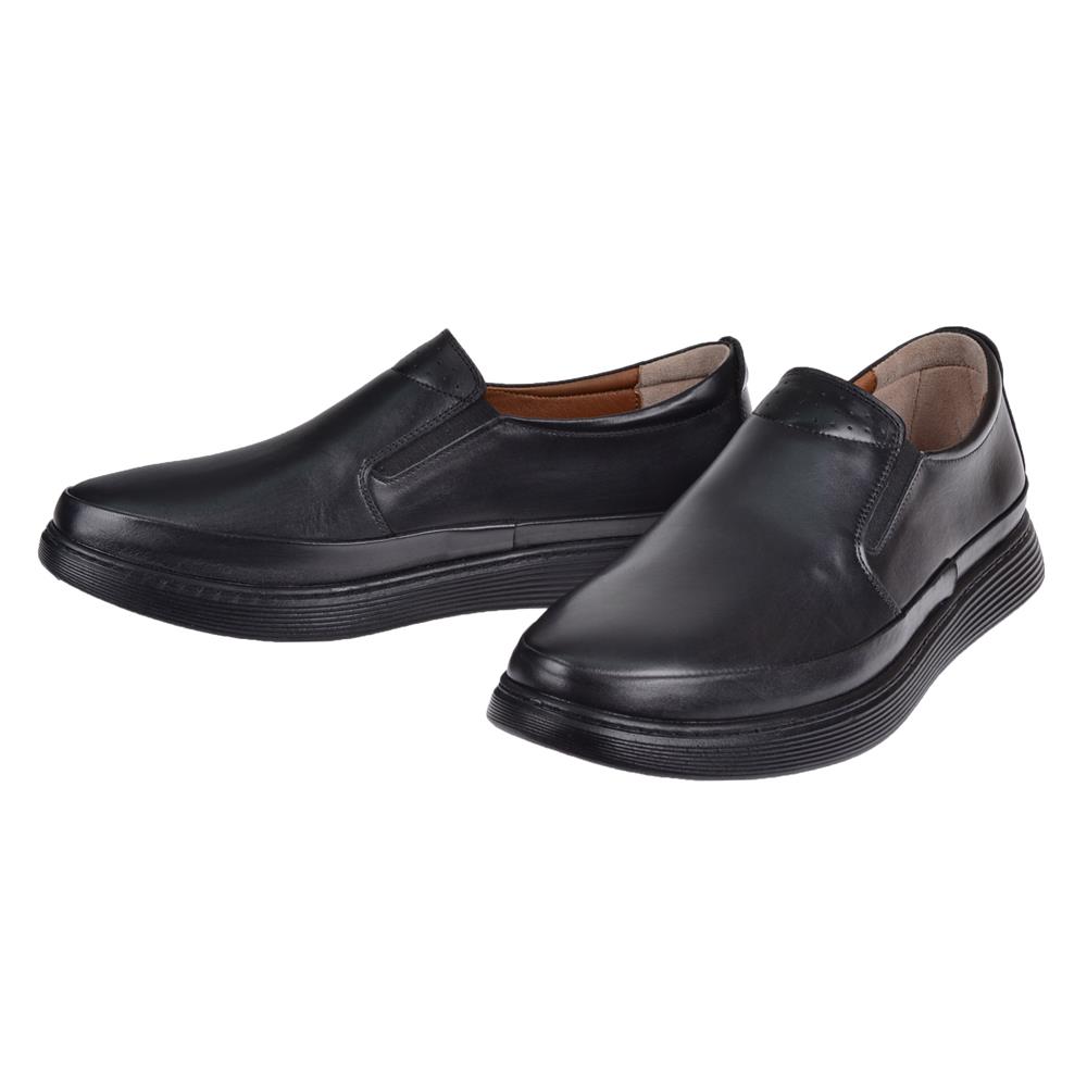 Tardelli Hakiki Deri Comfort Battal Boy Erkek Ayakkabı TRD-4394   SİYAH