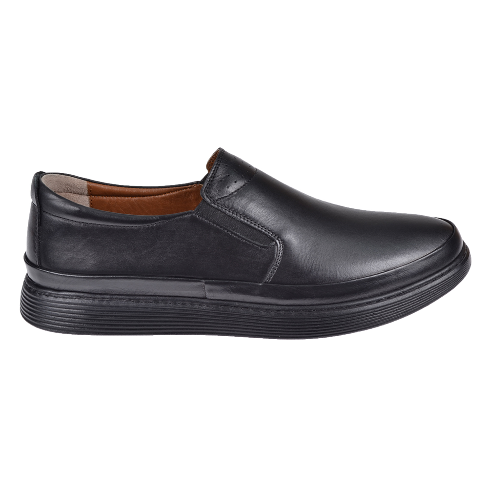 Tardelli Hakiki Deri Comfort Battal Boy Erkek Ayakkabı TRD-4394 SİYAH