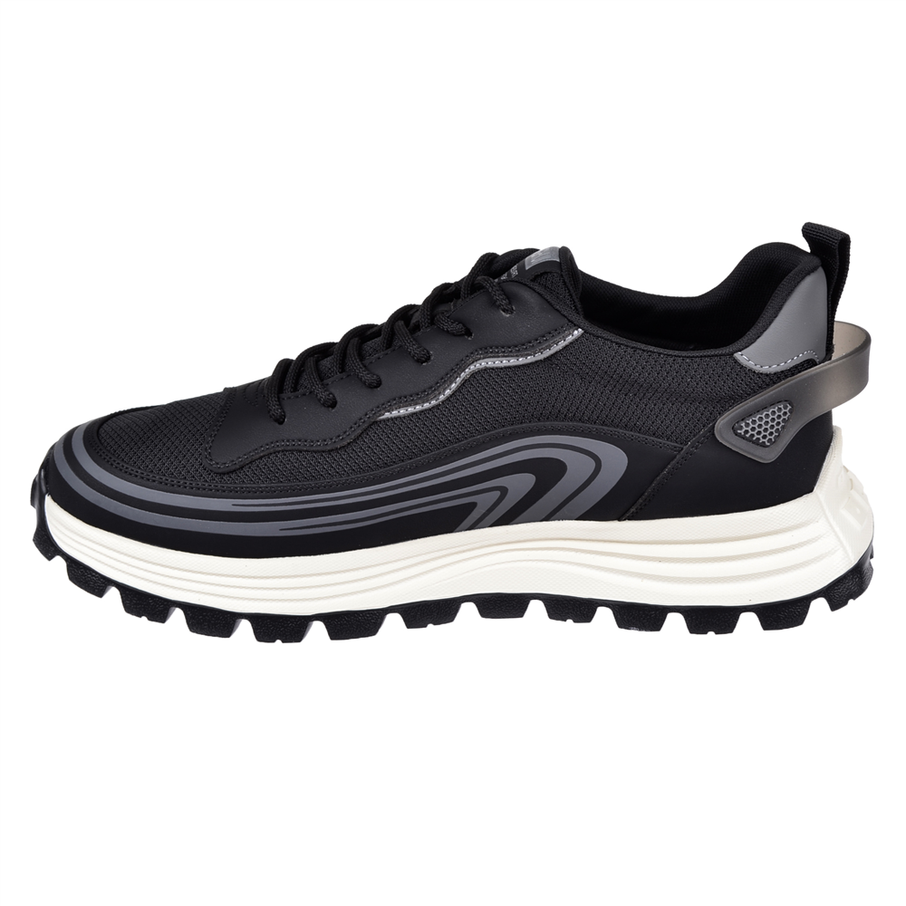 Voyager Bağcıklı Anorak Erkek Spor Ayakkabı Sneaker VOY-274 SİYAH