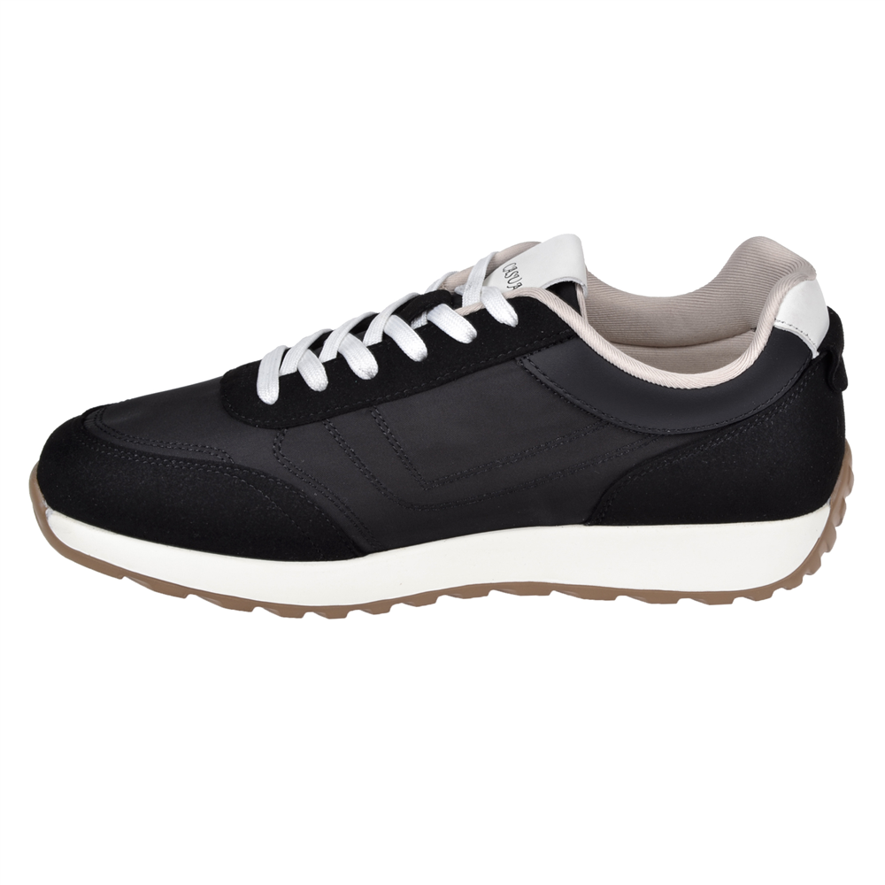 Voyager Canvas Kumaş Yazlık Erkek Spor Ayakkabı Sneaker VOY-144 SİYAH