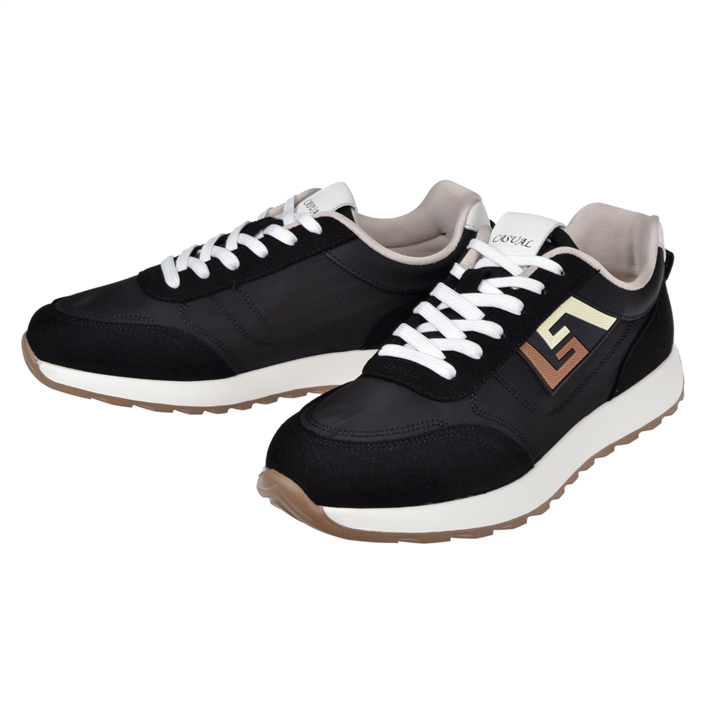 Voyager Canvas Kumaş Yazlık Erkek Spor Ayakkabı Sneaker VOY-144 SİYAH