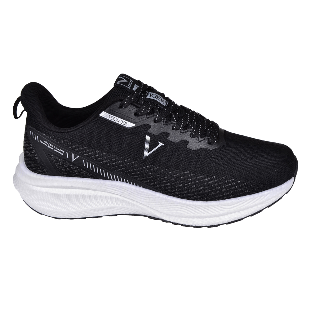 Voyager Hafif Taban Erkek Spor Ayakkabı Sneaker VOY-334 SİYAH