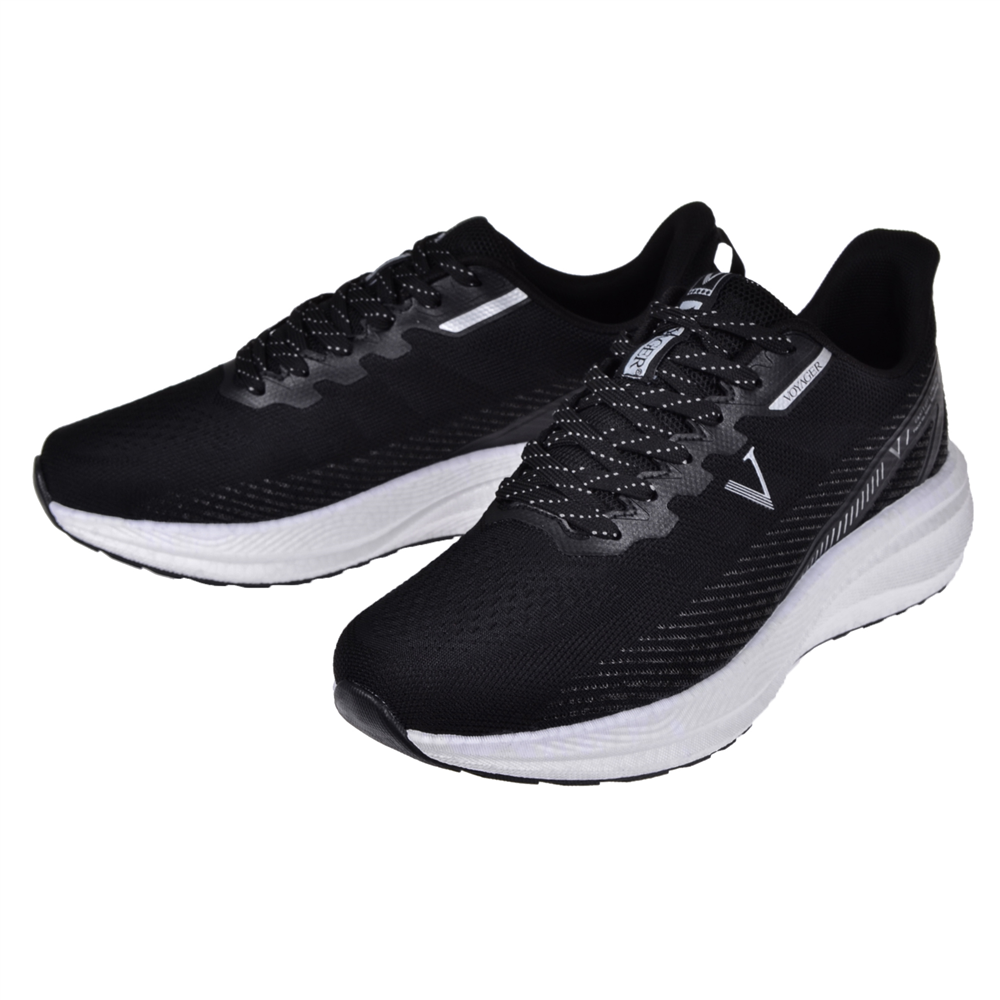 Voyager Hafif Taban Erkek Spor Ayakkabı Sneaker VOY-334 SİYAH
