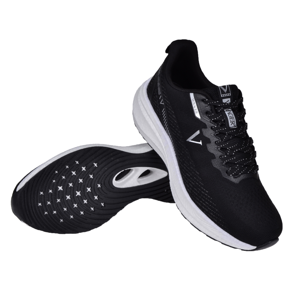Voyager Hafif Taban Erkek Spor Ayakkabı Sneaker VOY-334 SİYAH