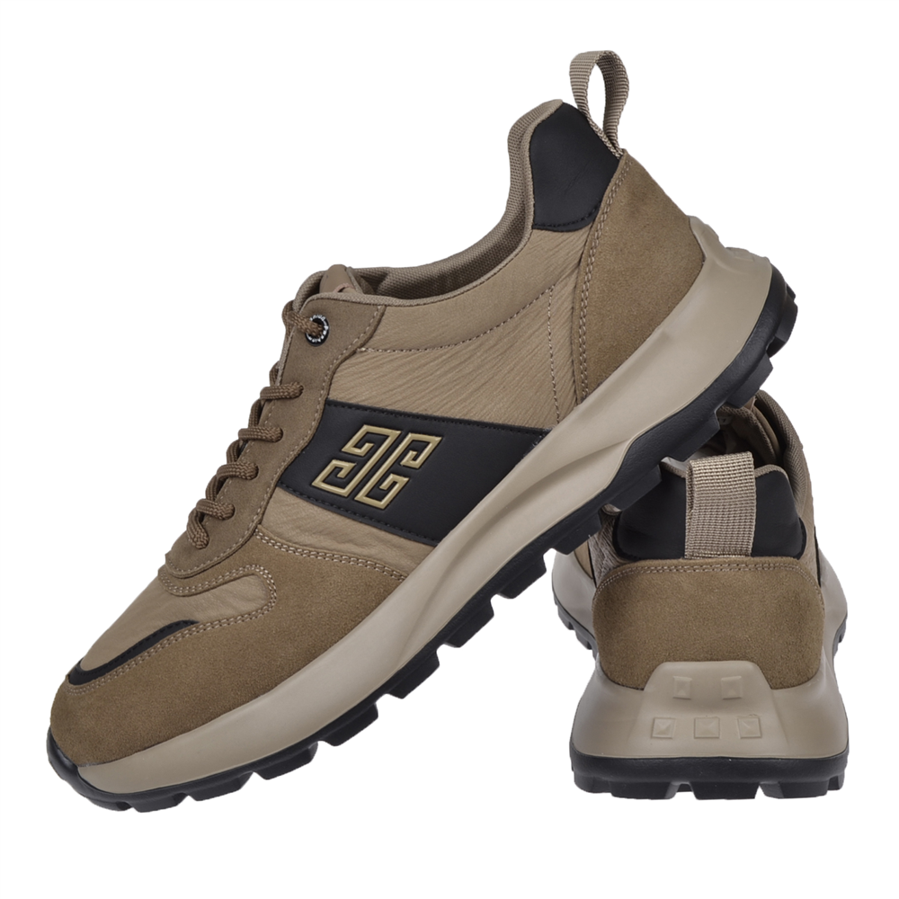 Voyager Hafif Tabanlı Erkek Spor Ayakkabı Sneaker VOY-435 CAMEL