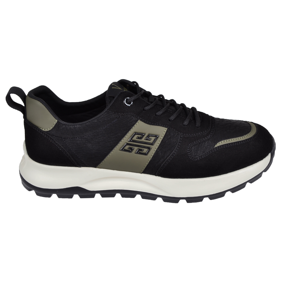 Voyager Hafif Tabanlı Erkek Spor Ayakkabı Sneaker VOY-435 SİYAH