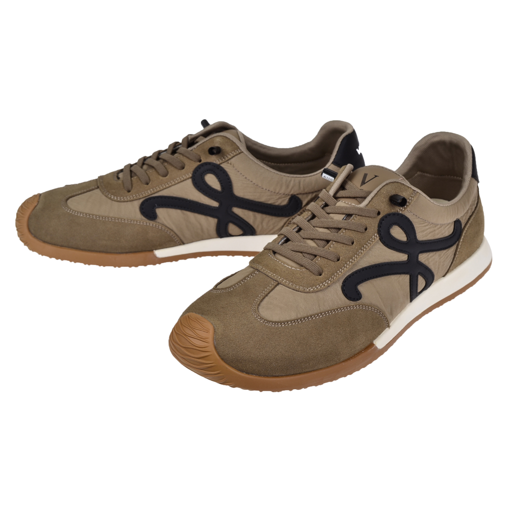 Voyager Lastik Bağcıklı Erkek Spor Ayakkabı Sneaker VOY-472 CAMEL