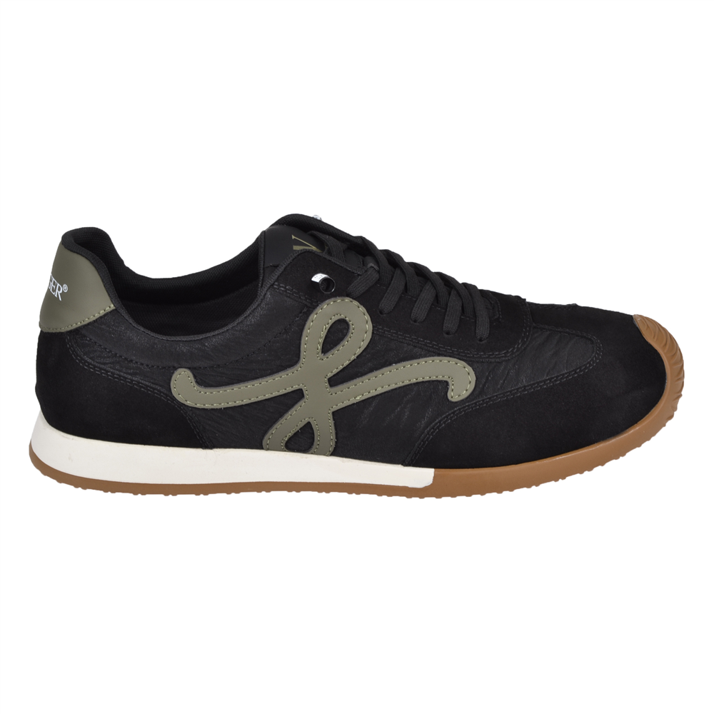 Voyager Lastik Bağcıklı Erkek Spor Ayakkabı Sneaker VOY-472 SİYAH