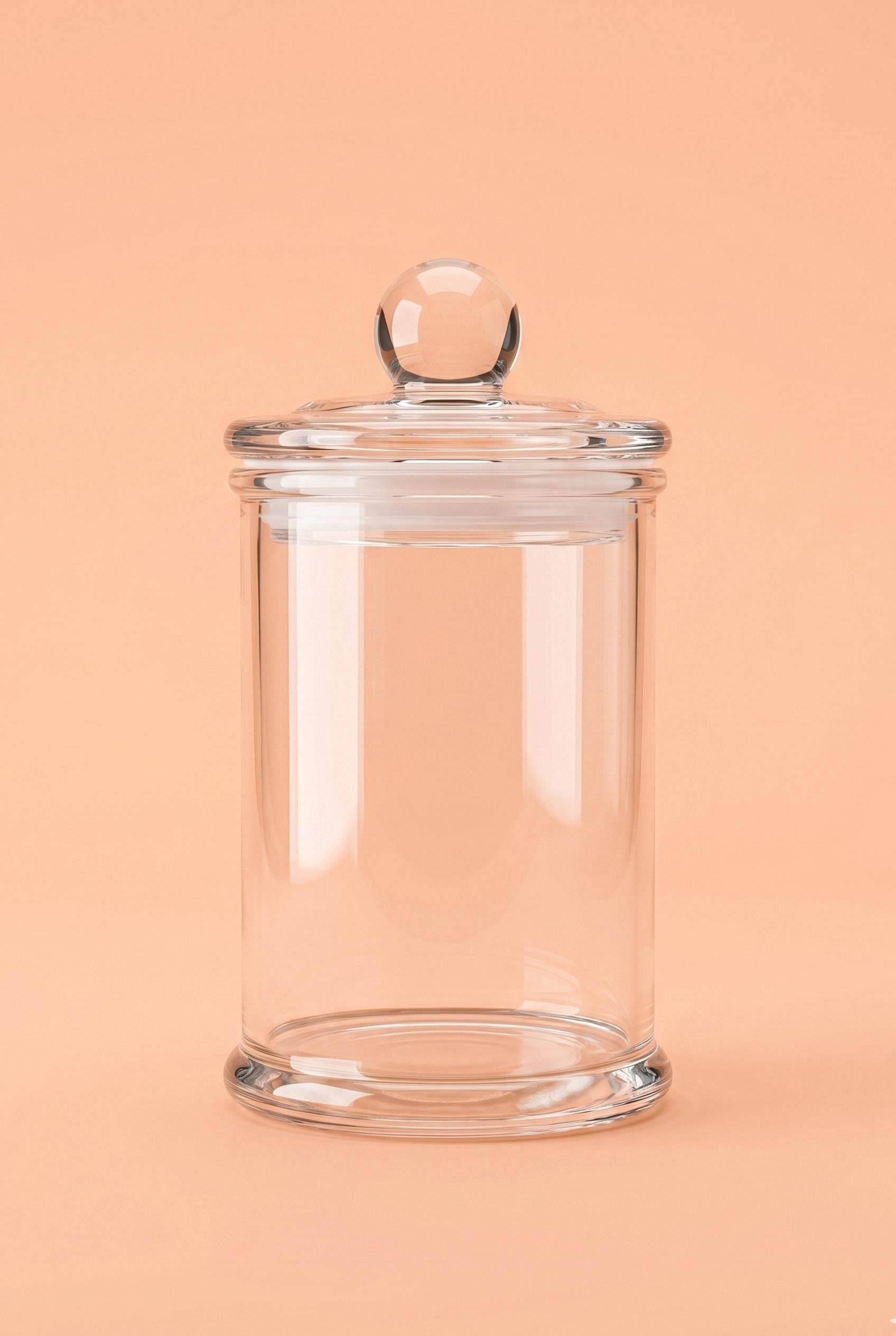 6lı Mini Cam Kavanoz Baharatlık Seti - Vakum Kapak, 6x150 ML