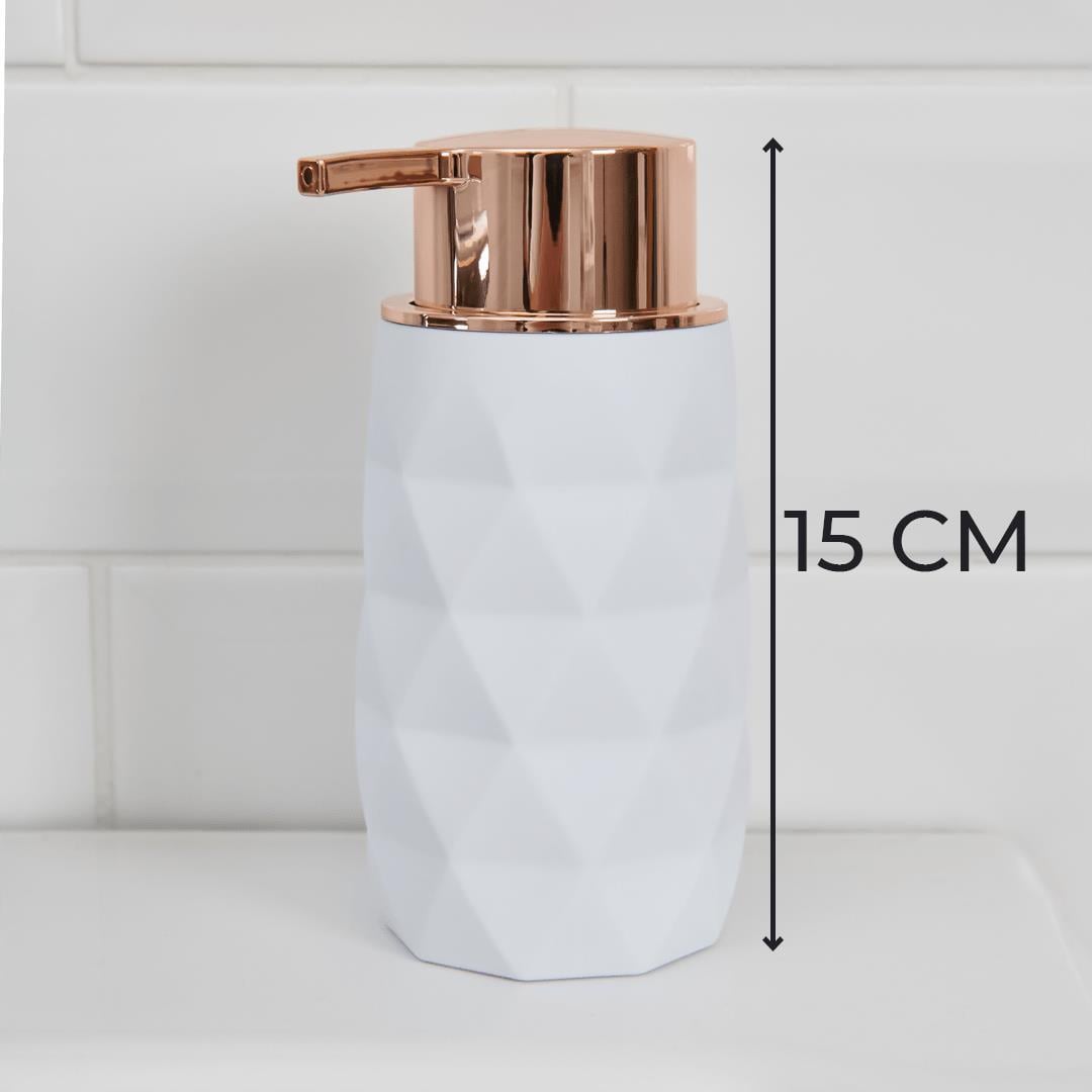 Akrilik Dekoratif Banyo WC Lavabo Gold Sıvı Sabunluk | Hometarz