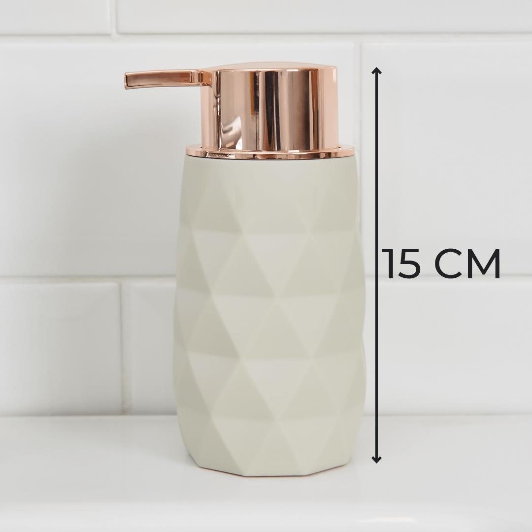 Akrilik Dekoratif Banyo WC Lavabo Gold Sıvı Sabunluk | Hometarz