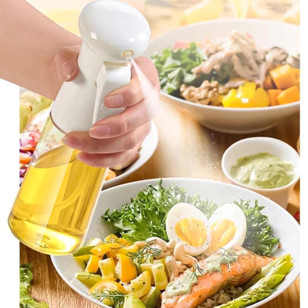 Cam Yağ Spreyi Püskürtücü Cam Şişe 200 ml | Hometarz