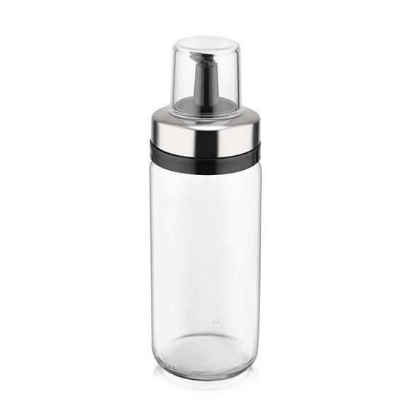 Cam Yağ Spreyi Yağ Püskürtücü Metal Sprey Yağlık Şişe 244 ML | Hometarz