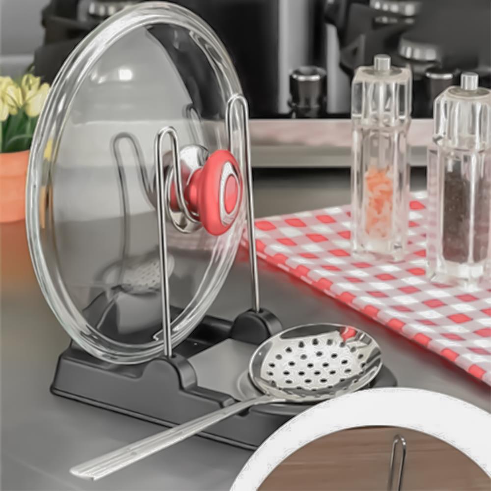 Kapak Kepçe Standı Yemek Pişirmeye Yardımcı Organizer | Hometarz