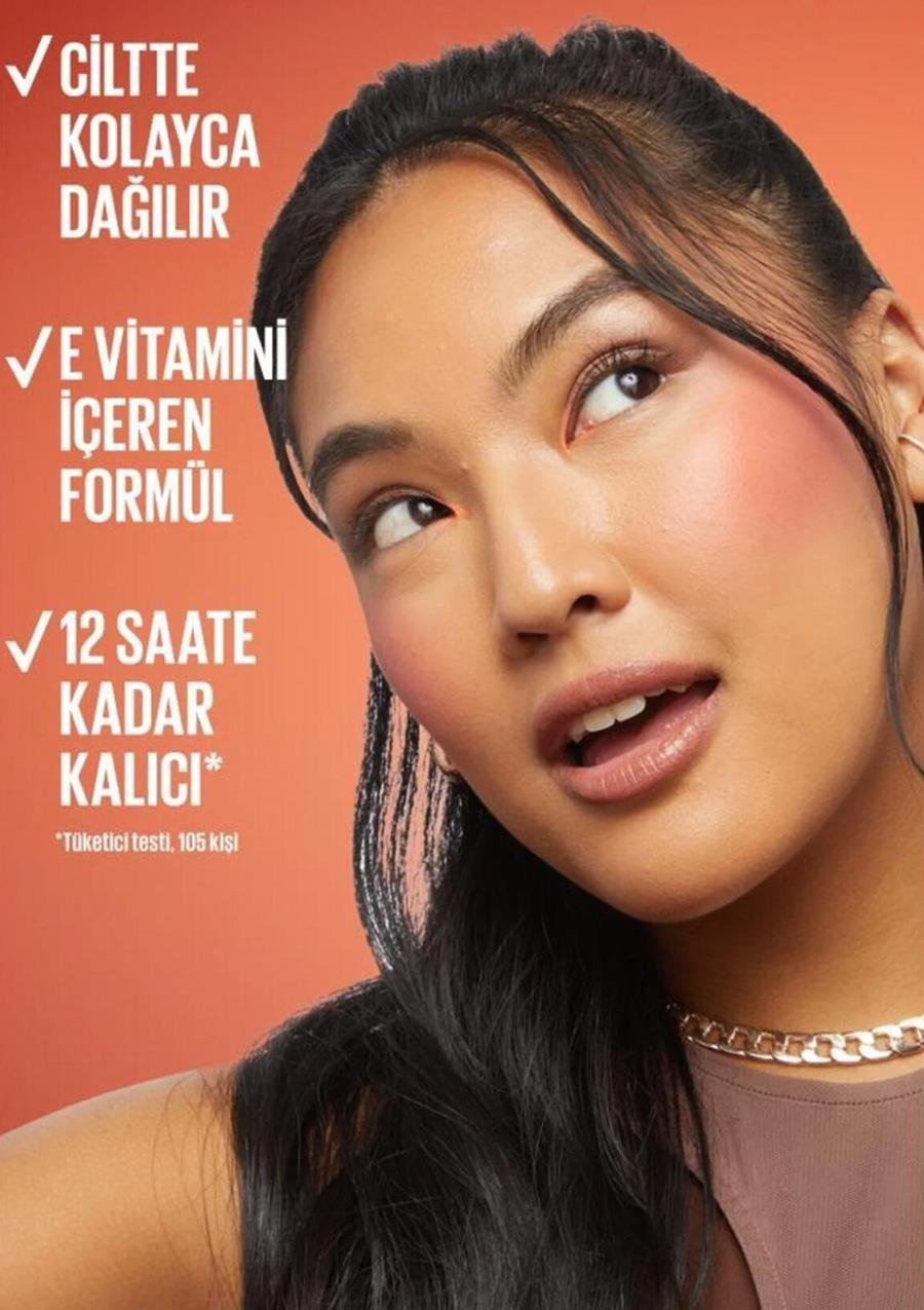 Maybelline New York Sunkisser Hazy Matte Likit Allık - 30 Pink Mirage