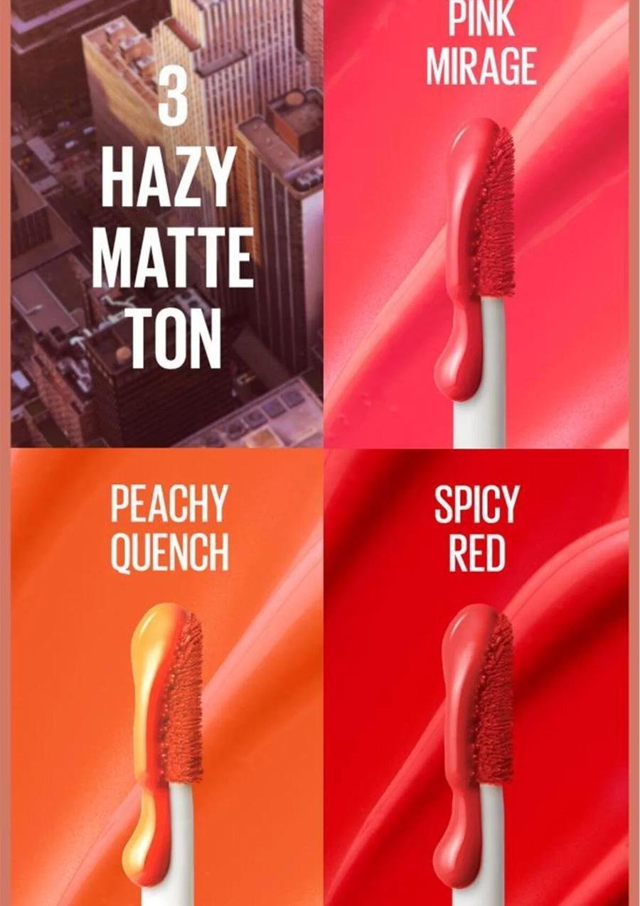 Maybelline New York Sunkisser Hazy Matte Likit Allık - 30 Pink Mirage