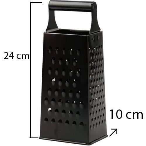 Mutfak Rendesi 4 Taraflı Metal Paslanmaz Rende 24 cm | Hometarz