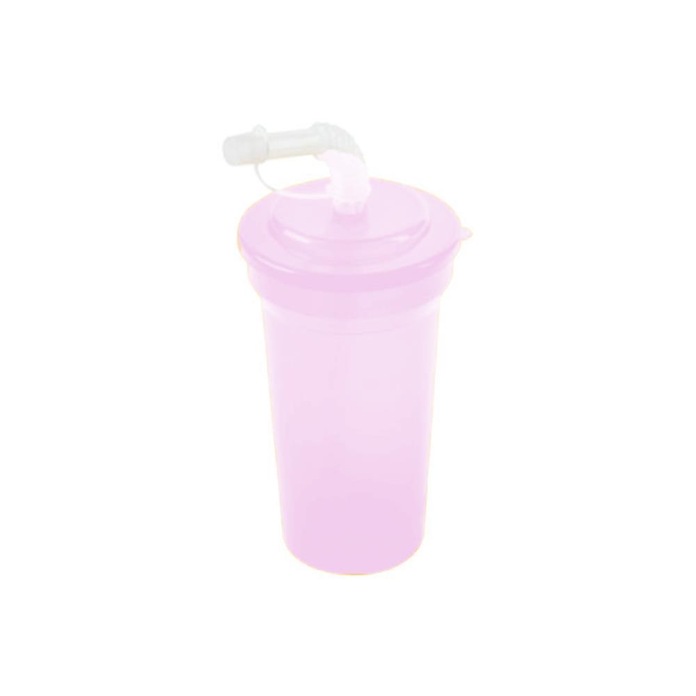 Plastik Suluk Pipetli Bardak Okul Ofis Masa Üstü 400 Ml | Hometarz