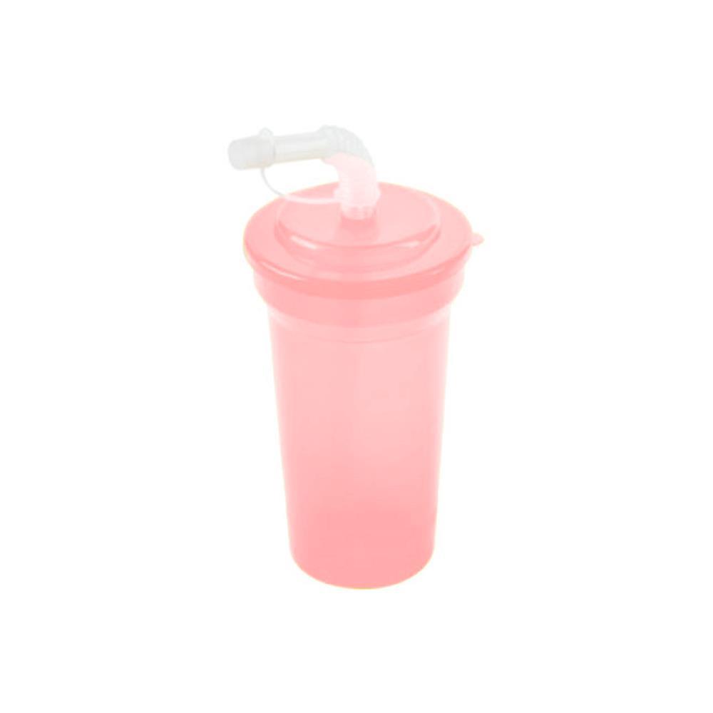 Plastik Suluk Pipetli Bardak Okul Ofis Masa Üstü 400 Ml | Hometarz
