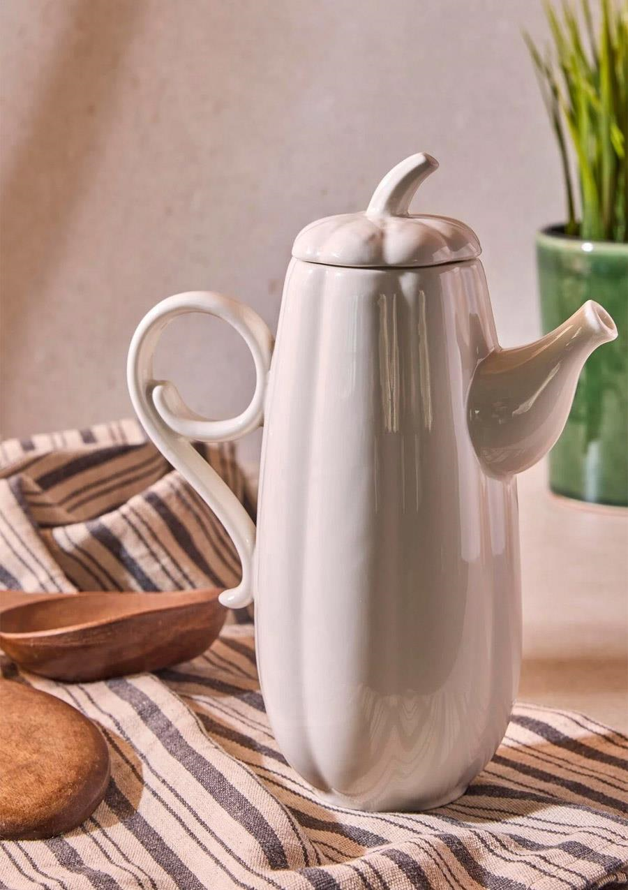 Pumpkin Porselen 600 ml Çok Amaçlı Sunum ve Servis Yağdanlığı
