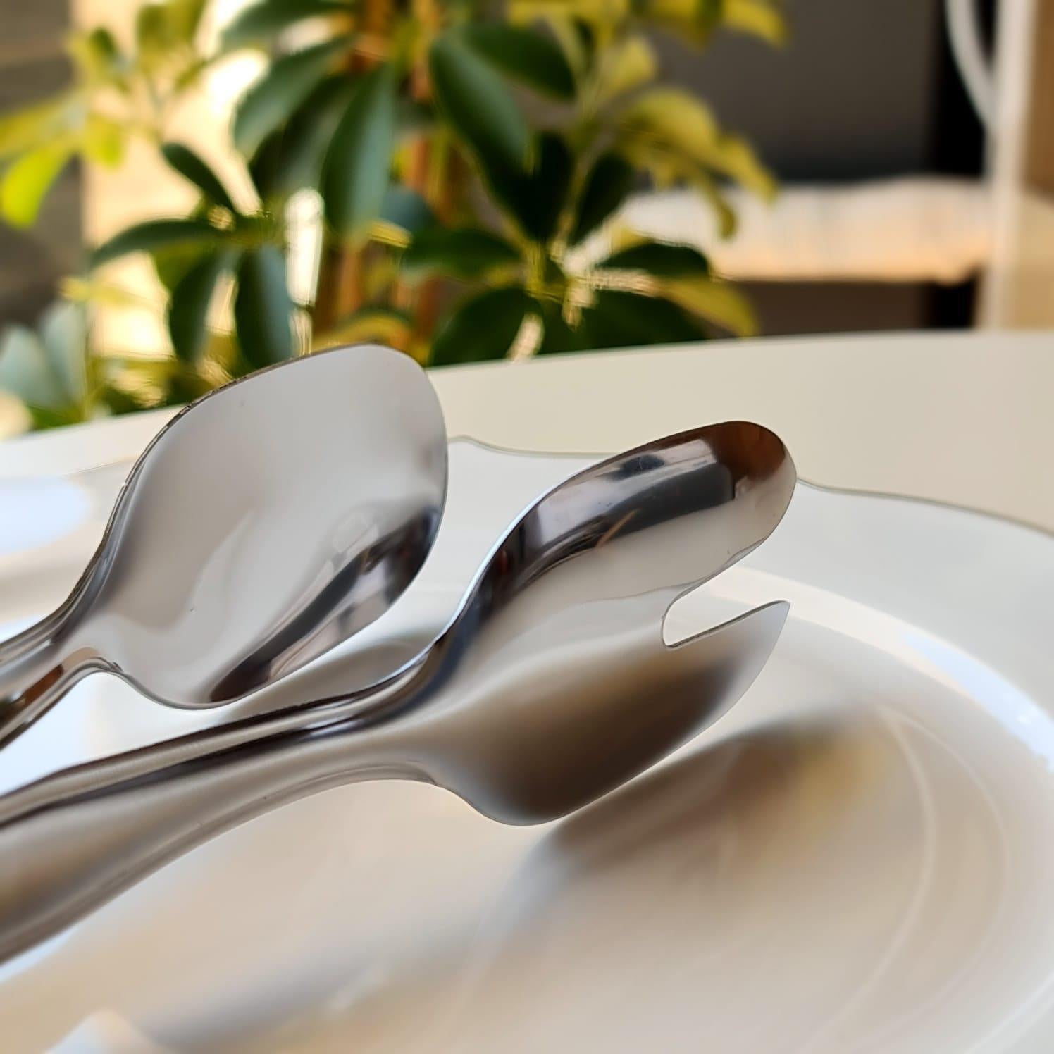 Salata Servis Maşası Inox Paslanmaz Çelik 21 CM | Hometarz