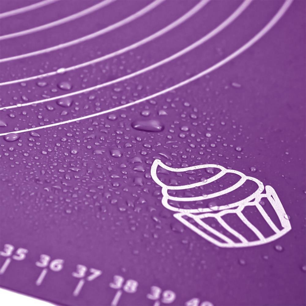 Silikon Pizza Hamuru Açma Matı Detaylı Ölçülü 30x40 | Hometarz