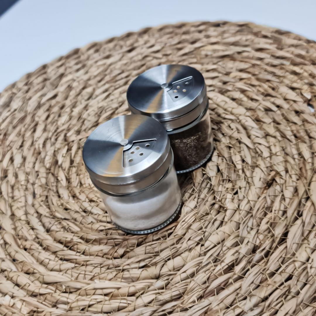 Sımplıco Tuzluk Biberlik Seti 2 Li İnox 55 ML | Hometarz