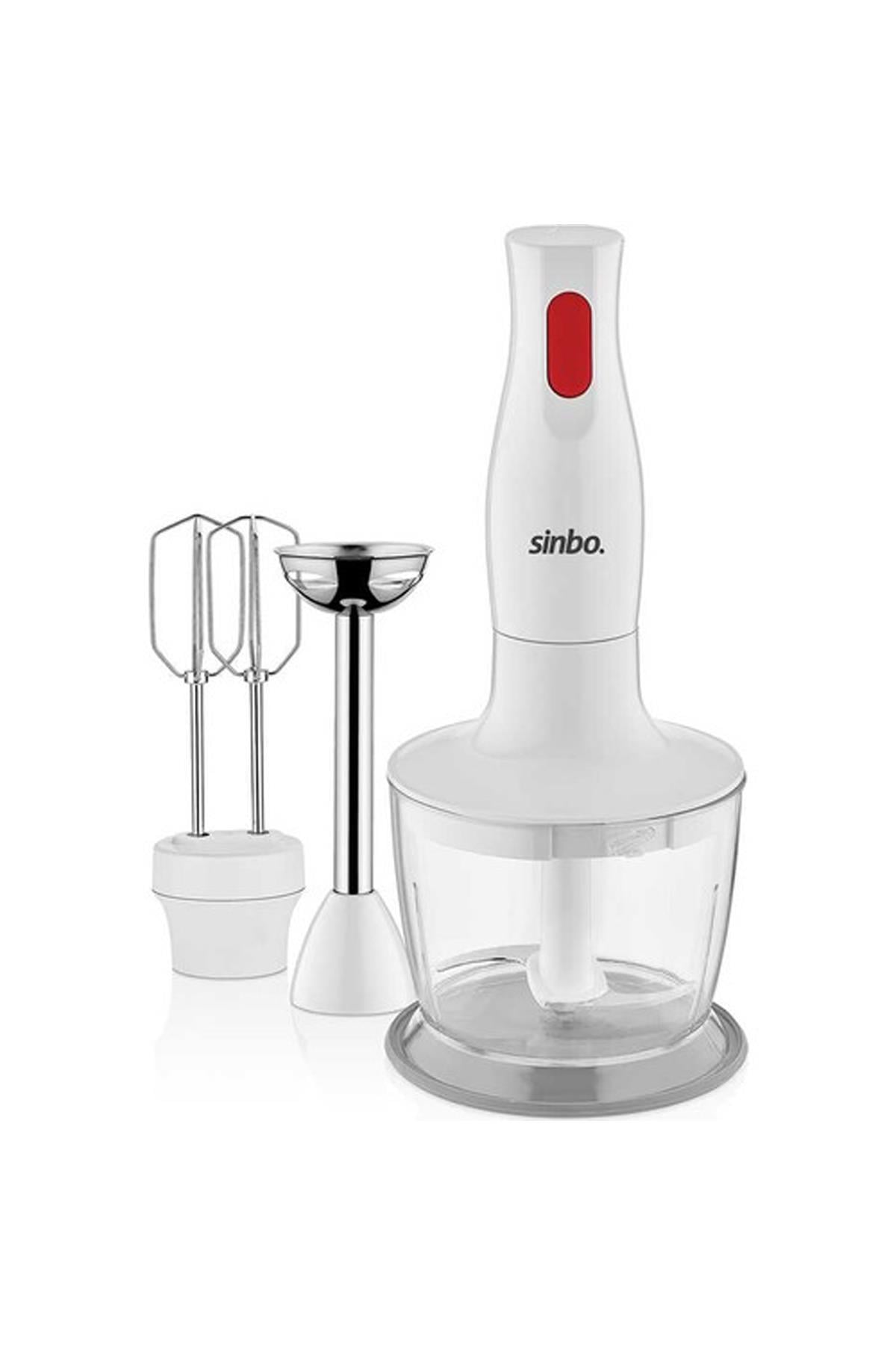 Sinbo El Blender Seti Çırpıcı Doğrayıcı 600 ML