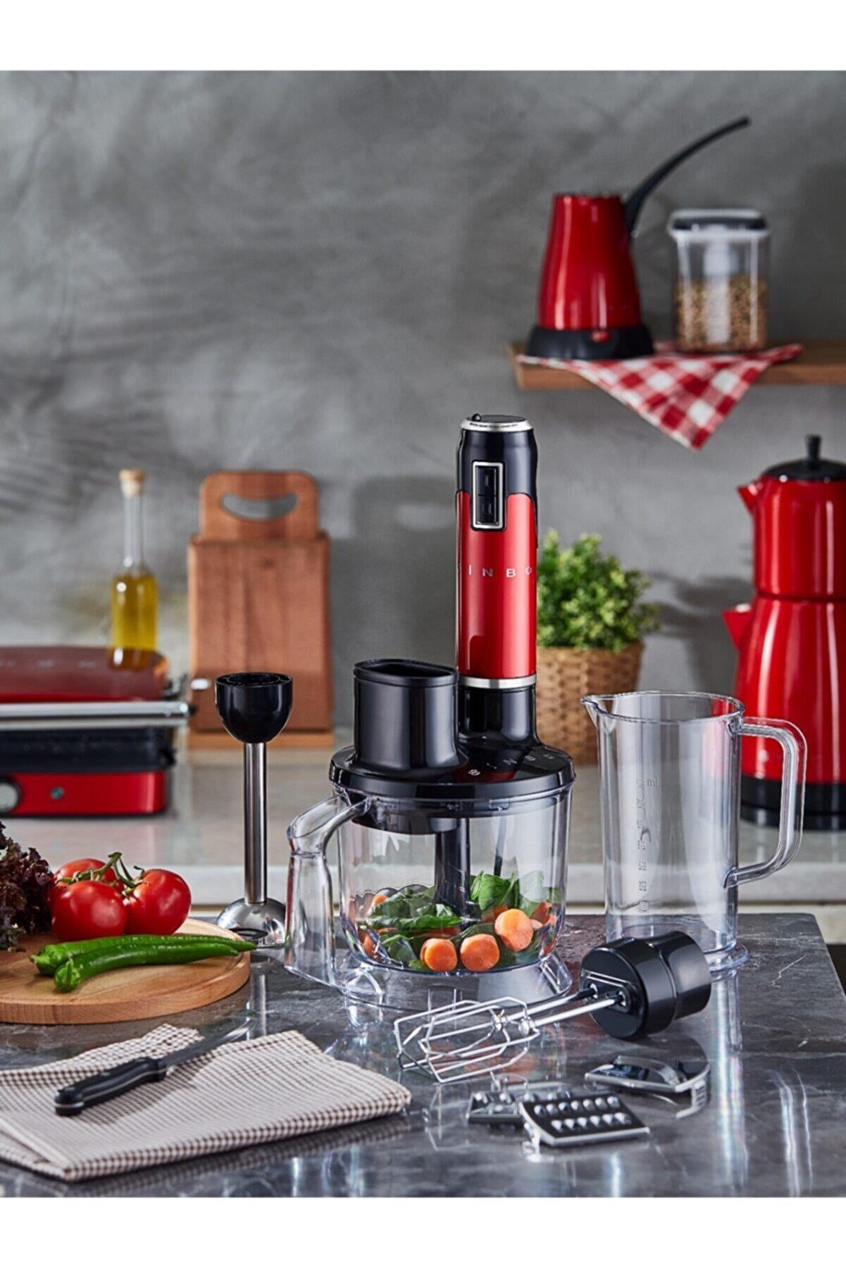 Sinbo Multi Blender Set Turbo Fonksiyonlu Paslanmaz Çelik