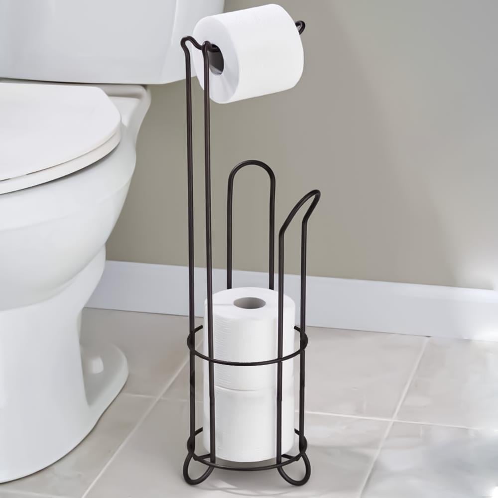 Tuvalet Peçeteliği Yedek Hazneli Ayaklı Metal 54 Cm | Hometarz