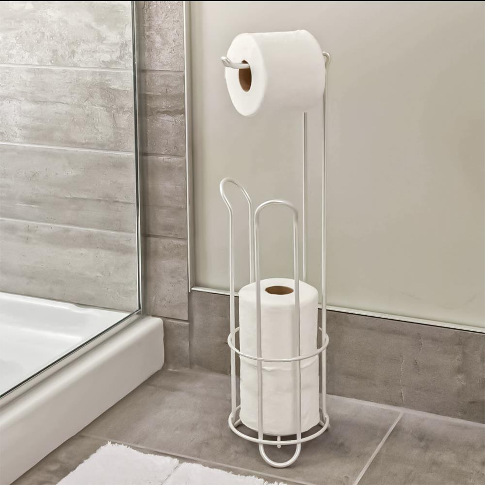 Tuvalet Peçeteliği Yedek Hazneli Ayaklı Metal 54 Cm | Hometarz