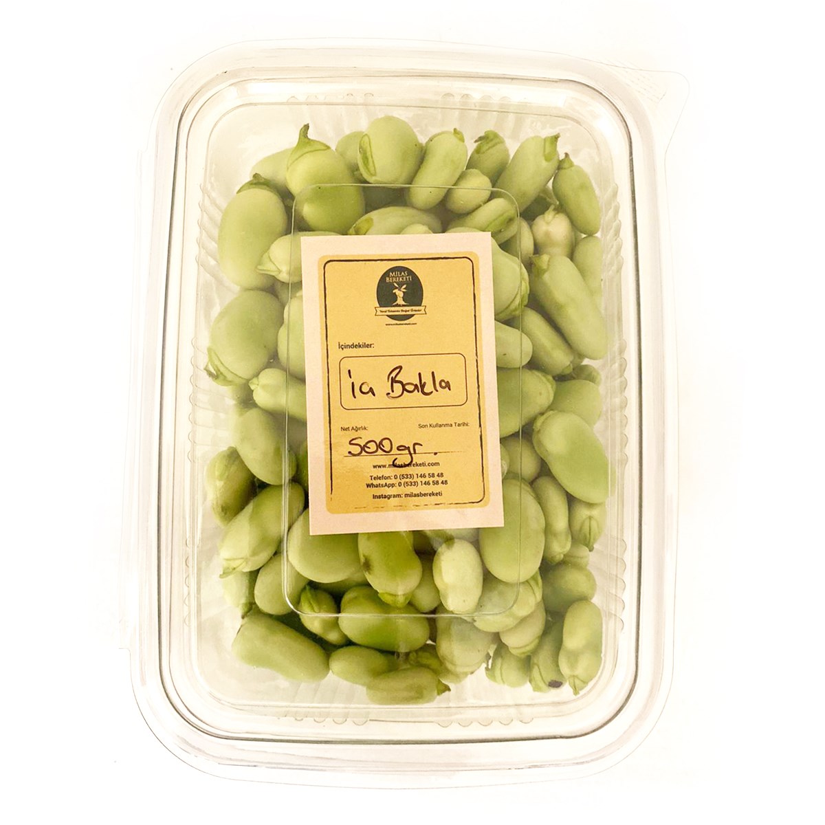 TAZE İÇ BAKLA 500gr