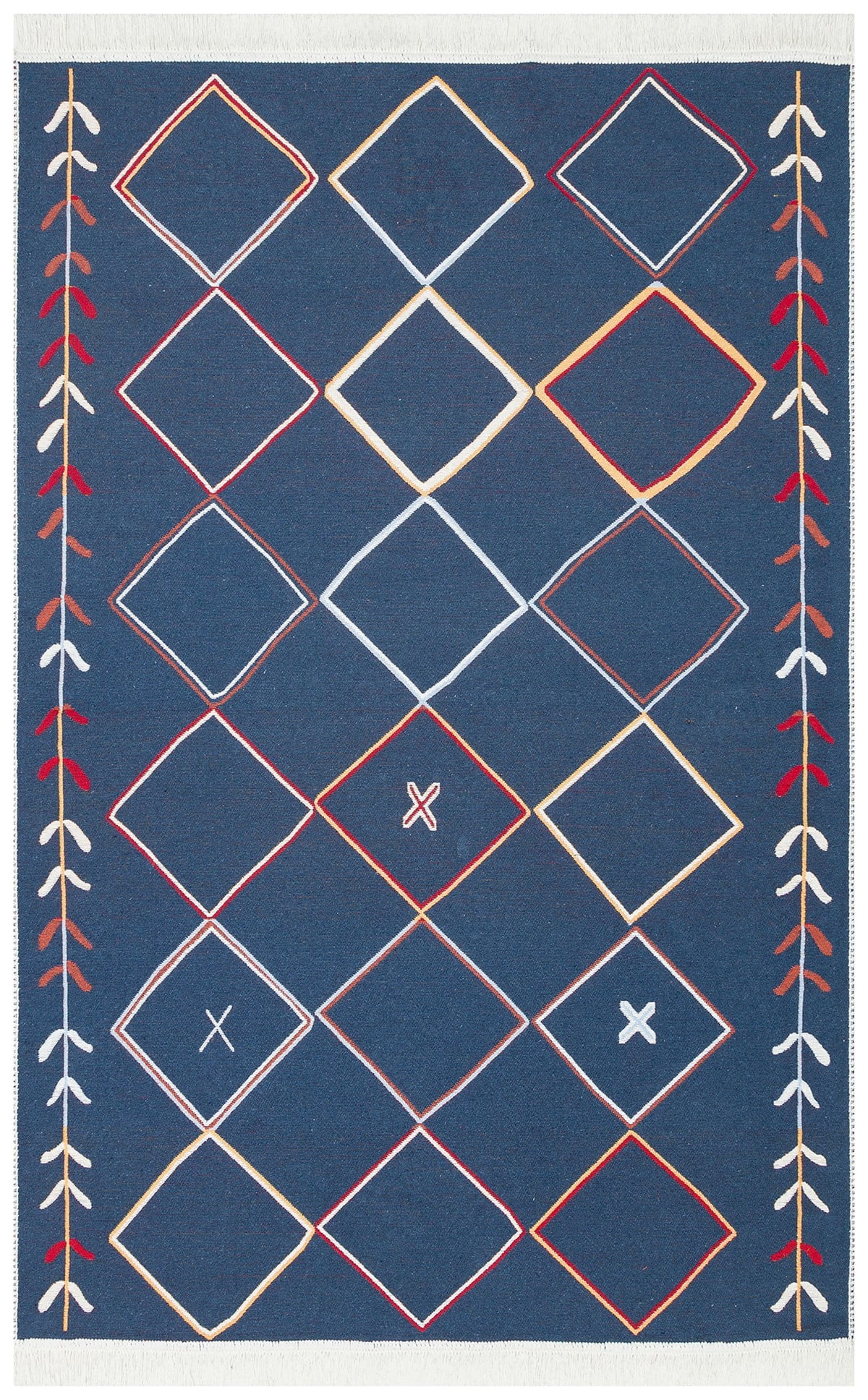 ARYA AR 21 MULTY  Yıkanabilir Çift Taraflı Modern Desenli Dokuma Kilim