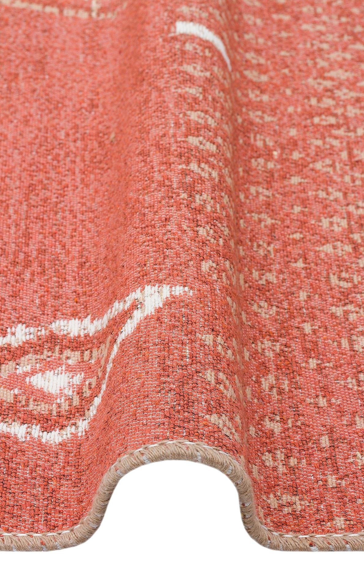 ARYA AR 37 TERRA  Yıkanabilir Çift Taraflı Modern Desenli Dokuma Kilim