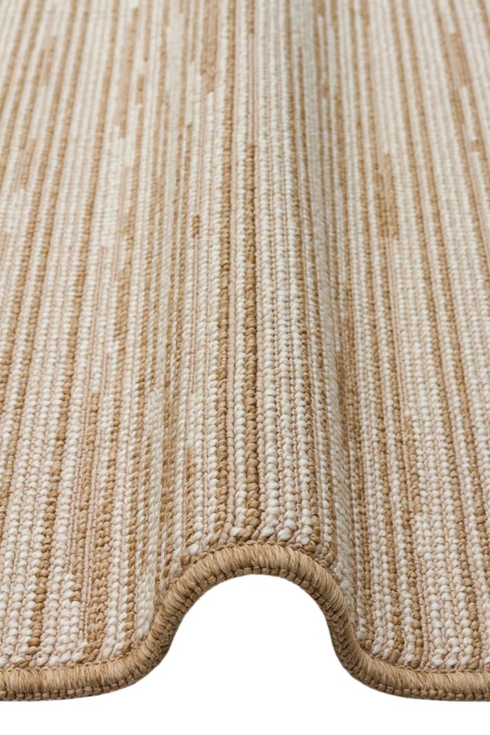 BALI JUTE BLJ 02 JUTE WHITE  Jüt Dokulu Hav Toz Vermeyen Modern Halı