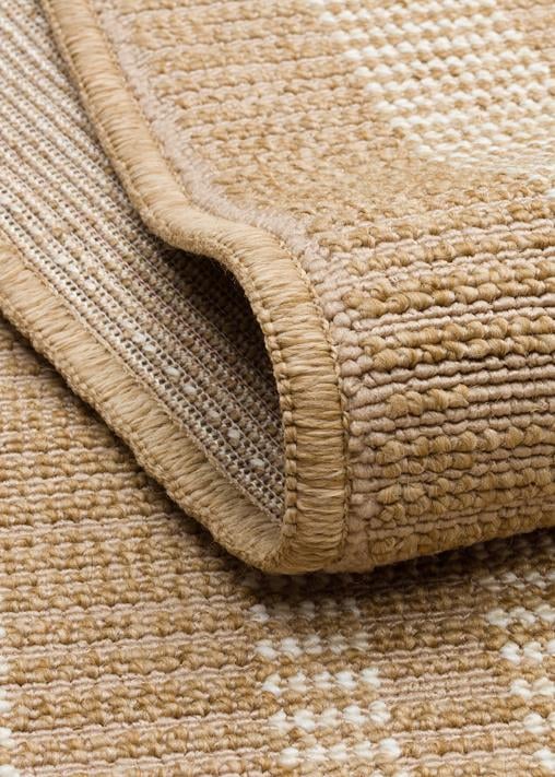 BALI JUTE BLJ 03 JUTE WHITE  Jüt Dokulu Hav Toz Vermeyen Modern Halı