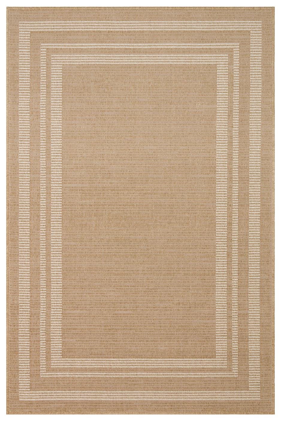 BALI JUTE BLJ 03 JUTE WHITE  Jüt Dokulu Hav Toz Vermeyen Modern Halı