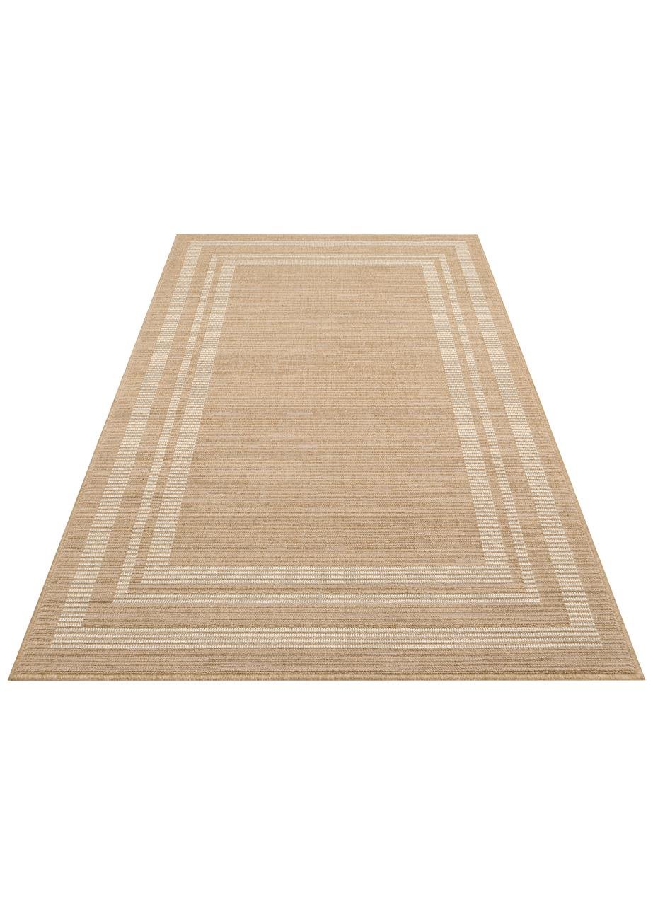 BALI JUTE BLJ 03 JUTE WHITE  Jüt Dokulu Hav Toz Vermeyen Modern Halı