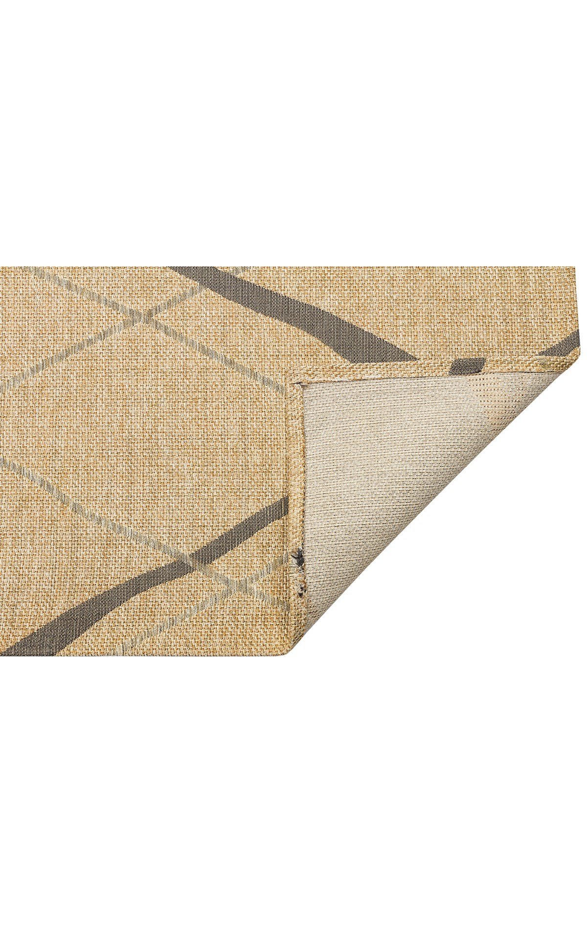 BROOKLYN BRK 05 NATURAL GREY  Hasır Görünümlü Kaymaz Renkli Dokuma Modern Kilim