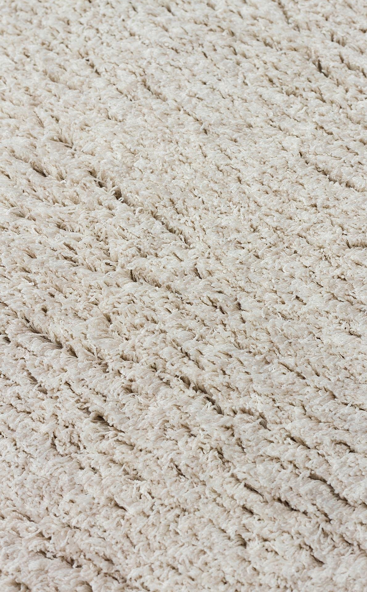 COMFORT 1006 L.STONE  Kolay Kullanımlı Hav Toz Vermez Yumuşak Dokulu Modern Pofuduk Shaggy Halı