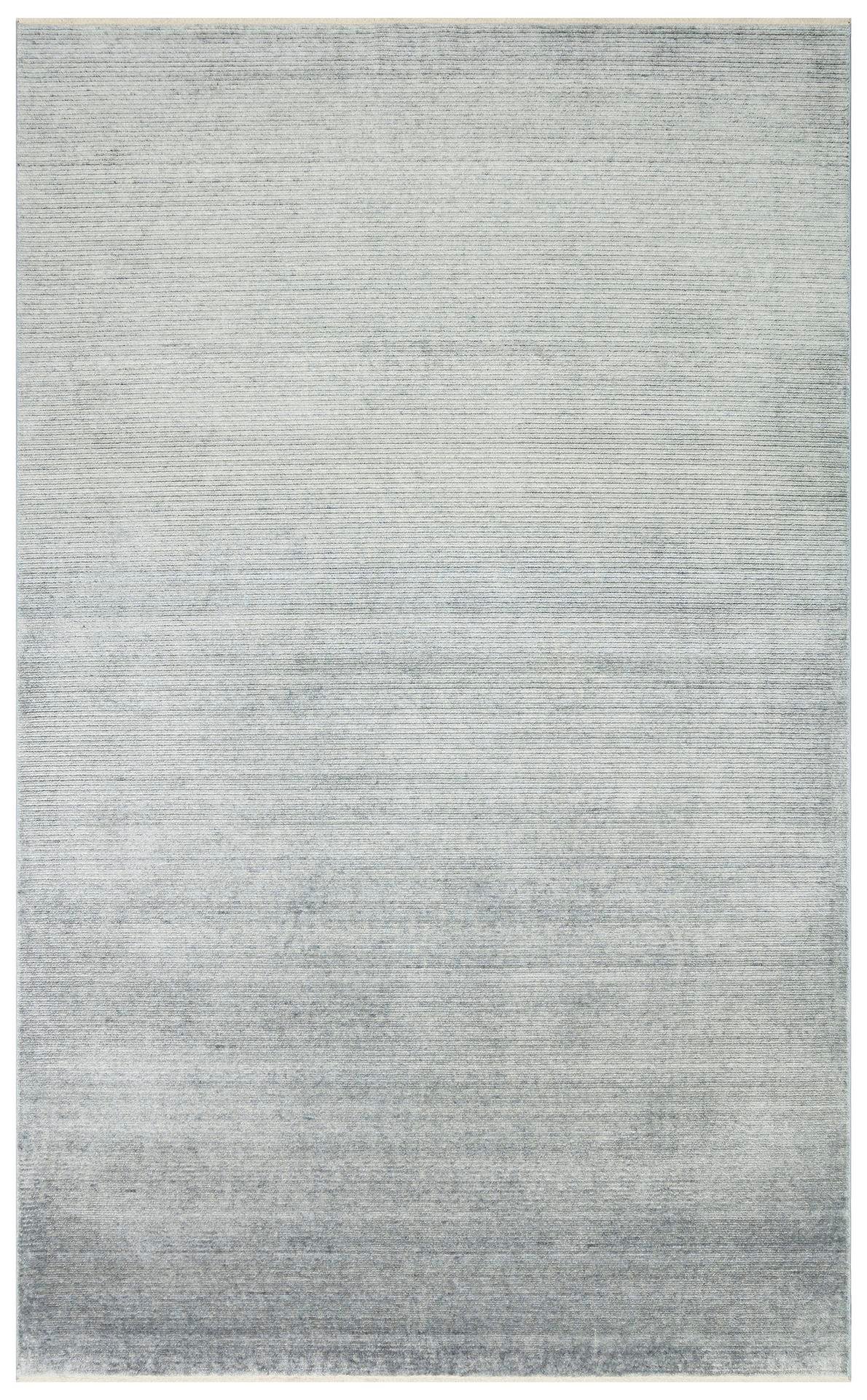 GESSI GES PLAIN SKY BLUE  Özel Hav Vermeyen ve Kolay Temizlenebilir Tencel Kullanılarak El Emeği ile Özel Tezgahlarda Üretilen Modern Kara Tezgah Halısı