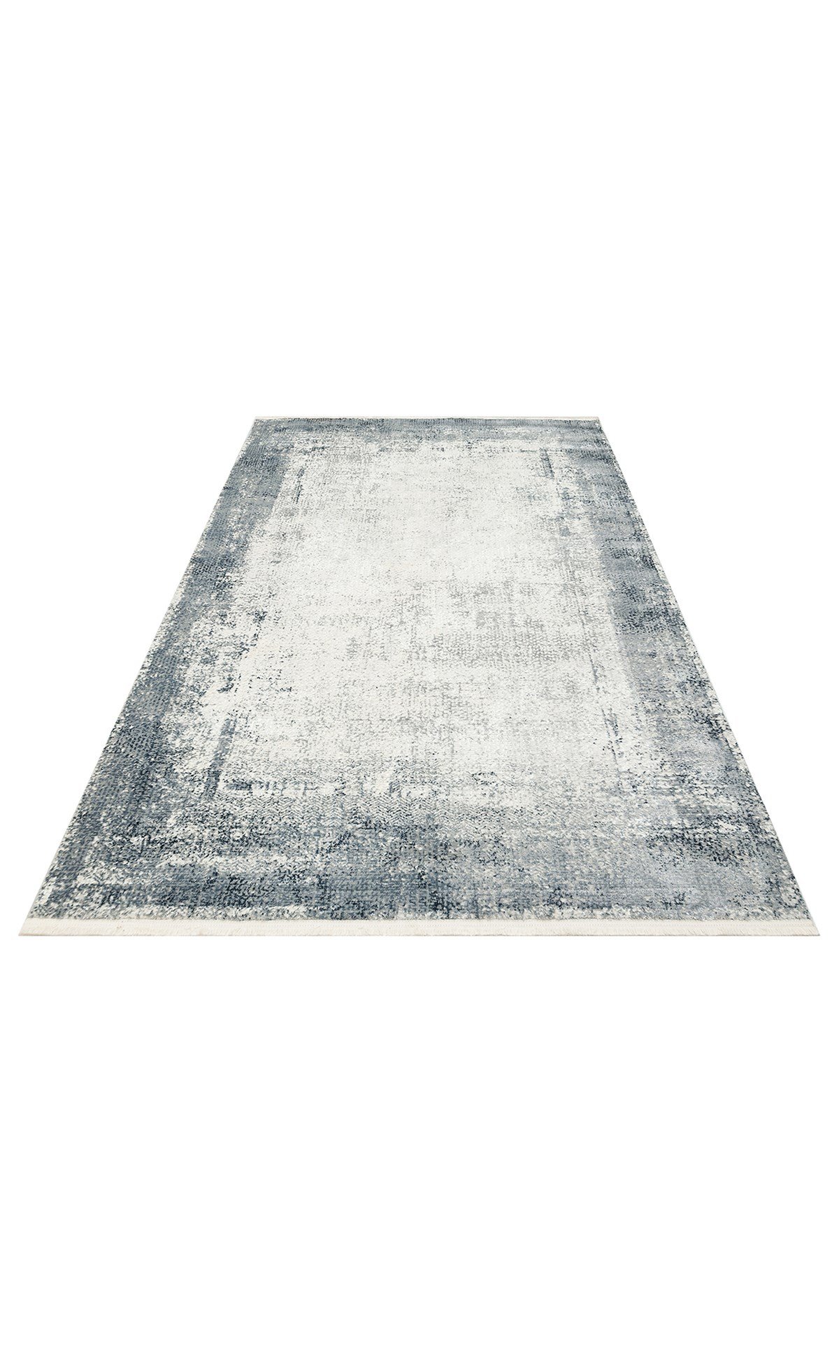 LAGOS LGS 06 CREAM GREY XW  Hav Toz Vermez Yıkanabilir Eskitme Desenli Modern Makine Halısı