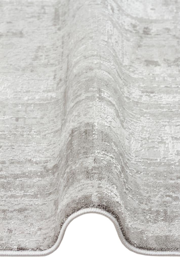 LEONA LNA 04 GREY  Yumuşak Tuşeli Hav Toz Vermez Modern Makine Halısı