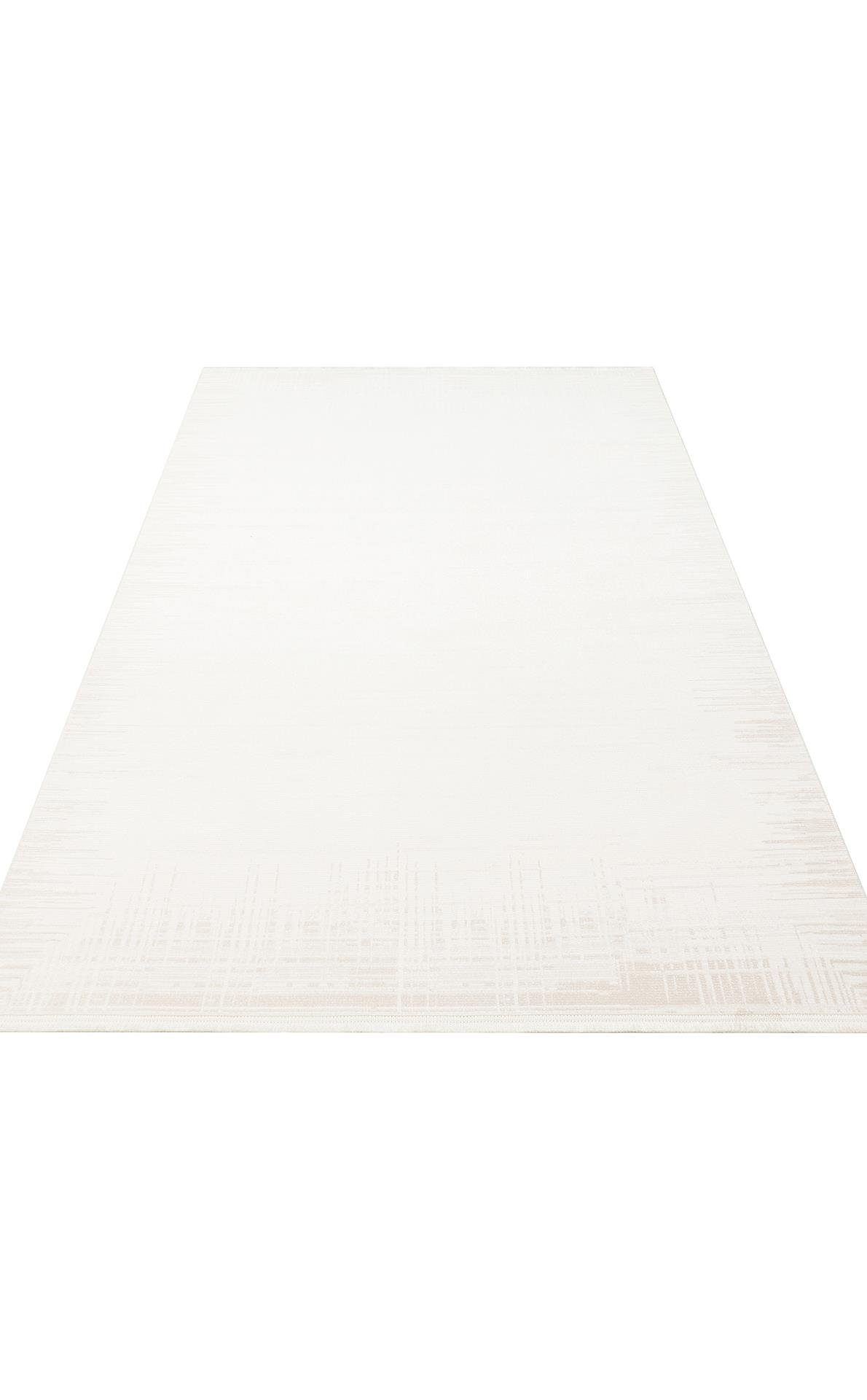 LYKIA LKY 01 CREAM BEIGE  Sade ve Modern Akrilik Makine Halısı