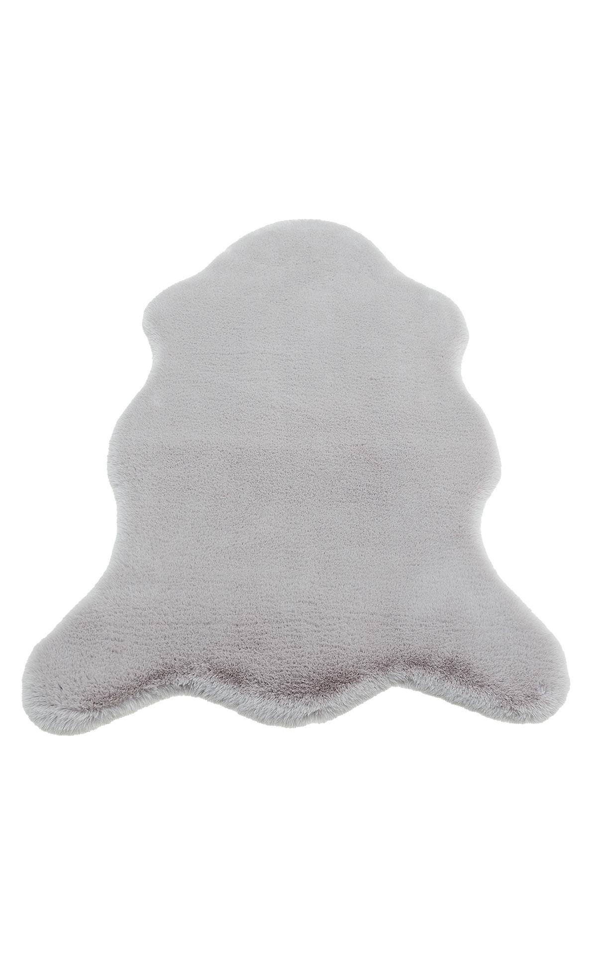 MOLLIS NEW MLS SILVER SINGLE N  Yumuşak Dokulu Uzun Tüylü Yıkanabilir Tavşan Postu