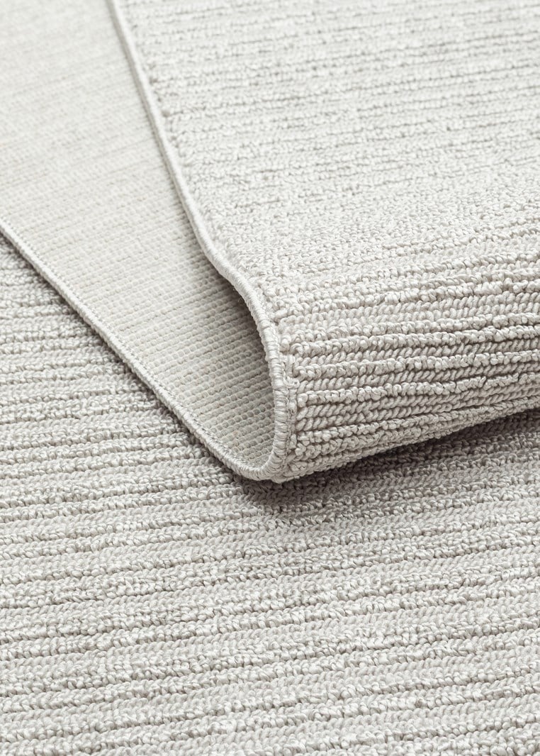 MONO LOOP XW MNO LOOP 03 GREY XW  Bukleli Sisal Dokuma Yıkanabilir Hav Vermez Kaymaz Tabanlı Kolay Temizlenebilir Makine Halısı